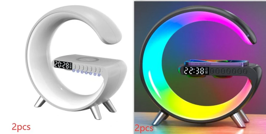 Multifunctional LED Lamp with Bluetooth Speakers Wireless Charger - Image 16