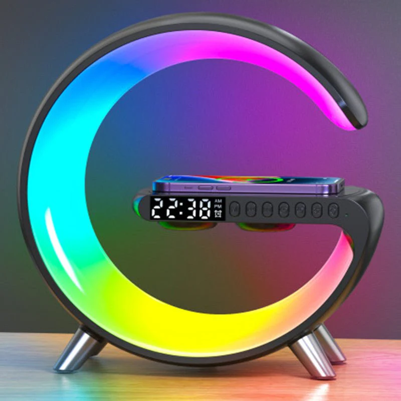 Multifunctional LED Lamp with Bluetooth Speakers Wireless Charger - Image 5
