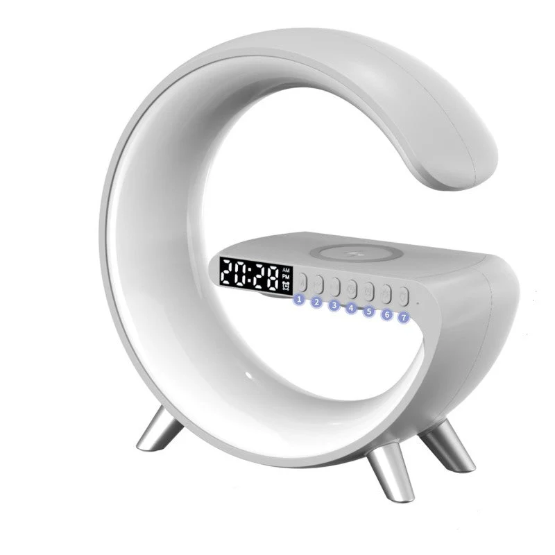 Multifunctional LED Lamp with Bluetooth Speakers Wireless Charger - Image 9