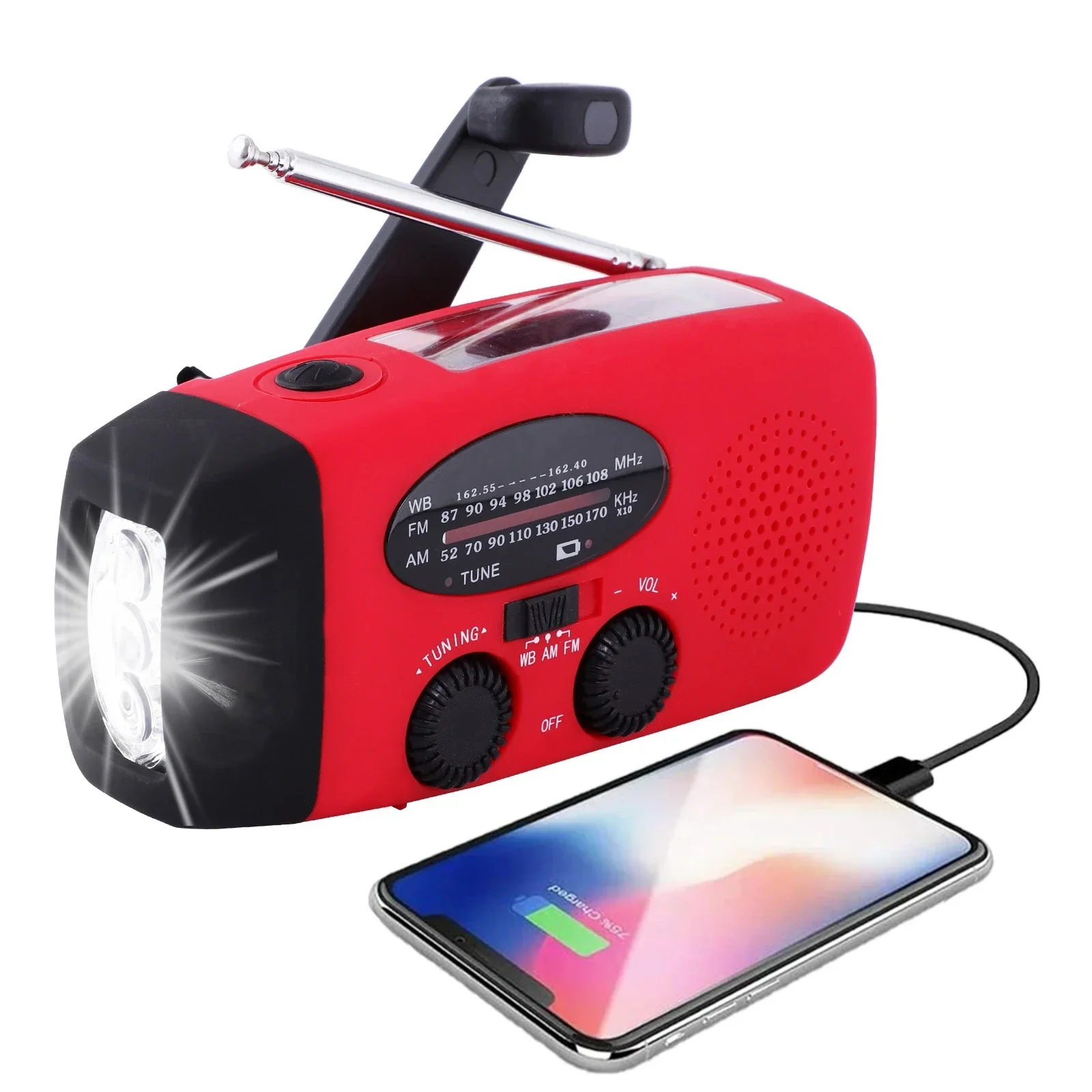 Multifunctional Solar Hand Crank Radio - Image 2