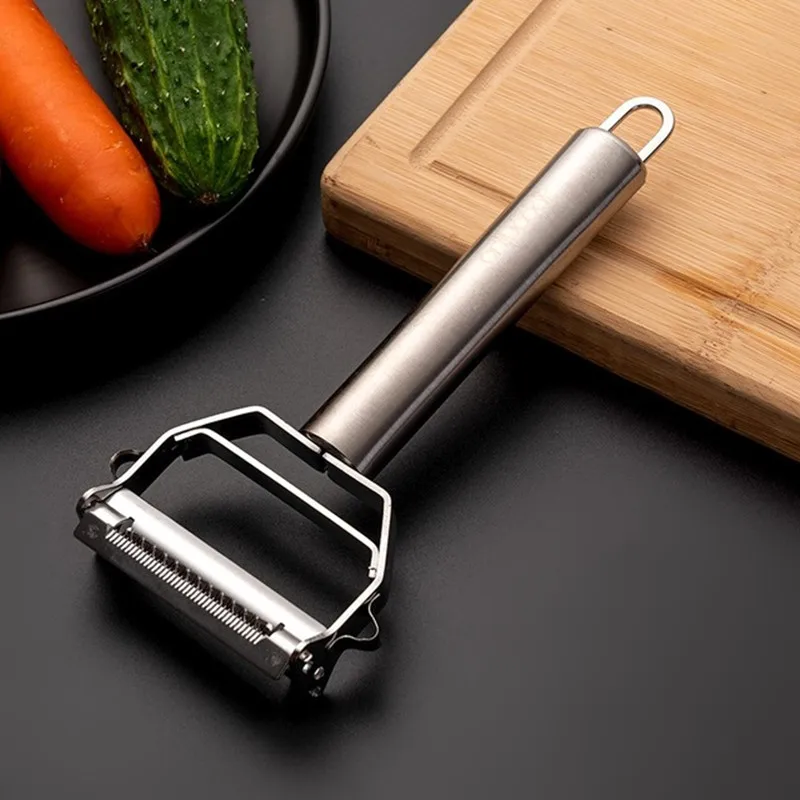 Multifunctional Stainless Steel Kitchen Vegetable and Fruit Peeler - Image 3