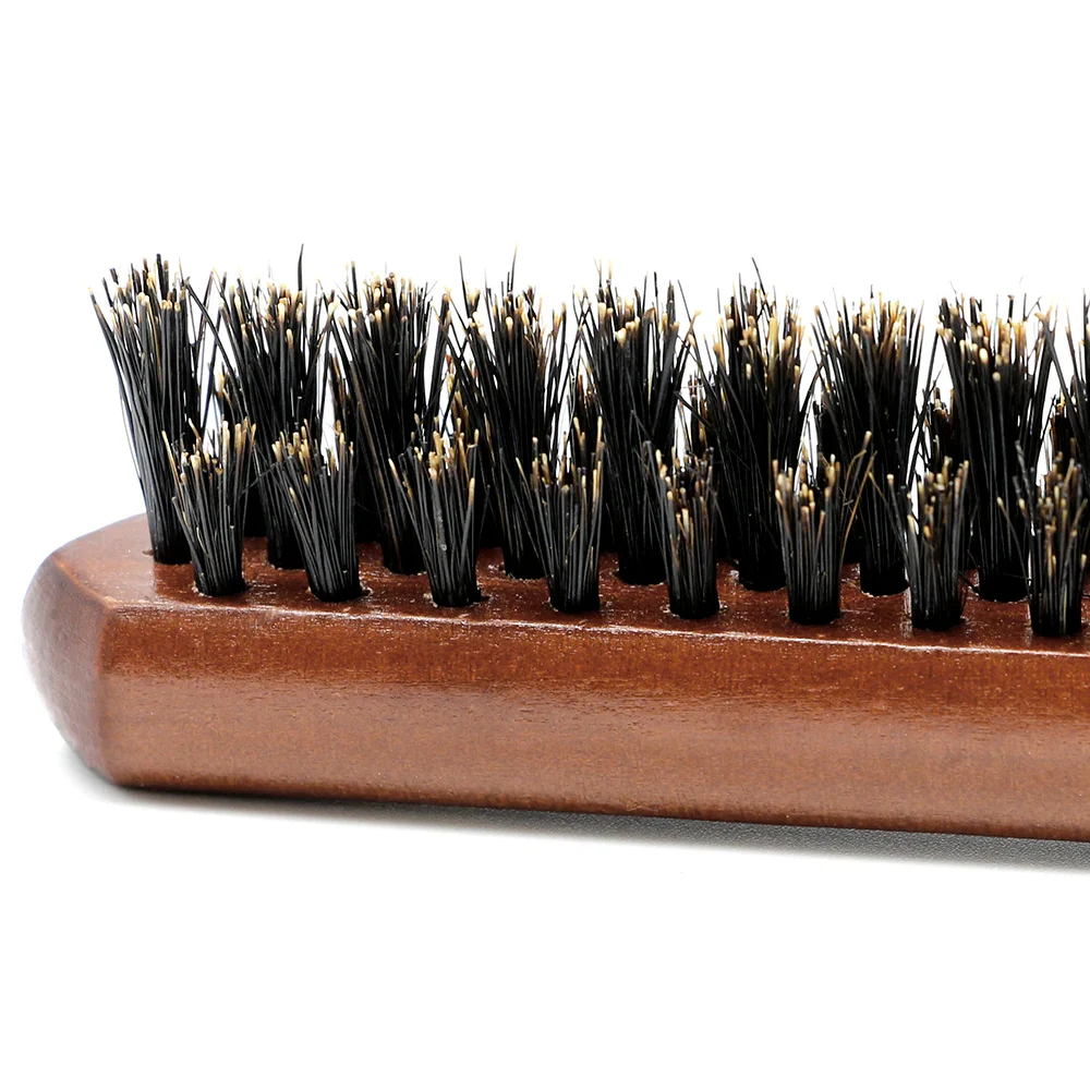 Natural Boar Bristle Hair Brush - Image 5
