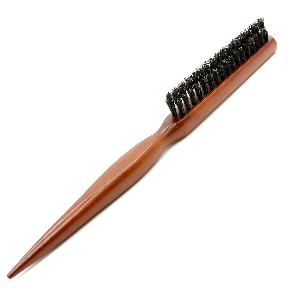 Natural Boar Bristle Hair Brush - Image 7