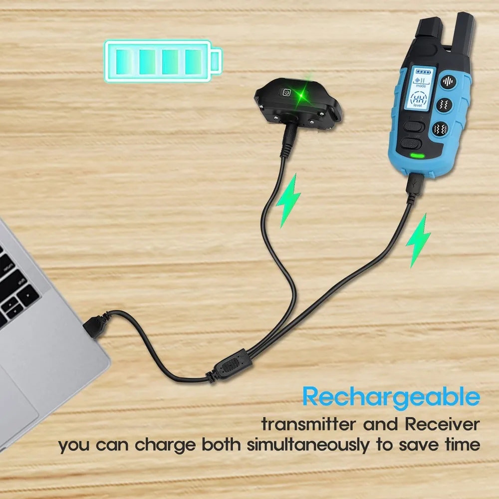 No-Shock 3300Ft Dog Training Collar with Remote - Image 3