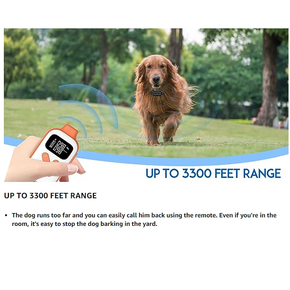 No Shock Dog Training Collar with Remote - Image 4
