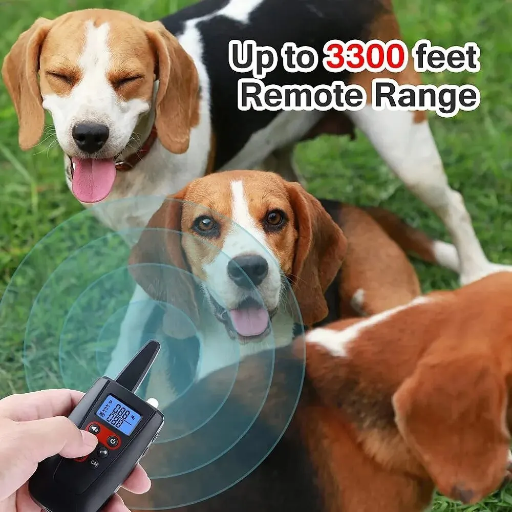 No Shock Electric Dog Training Collar + Clicker - Image 5