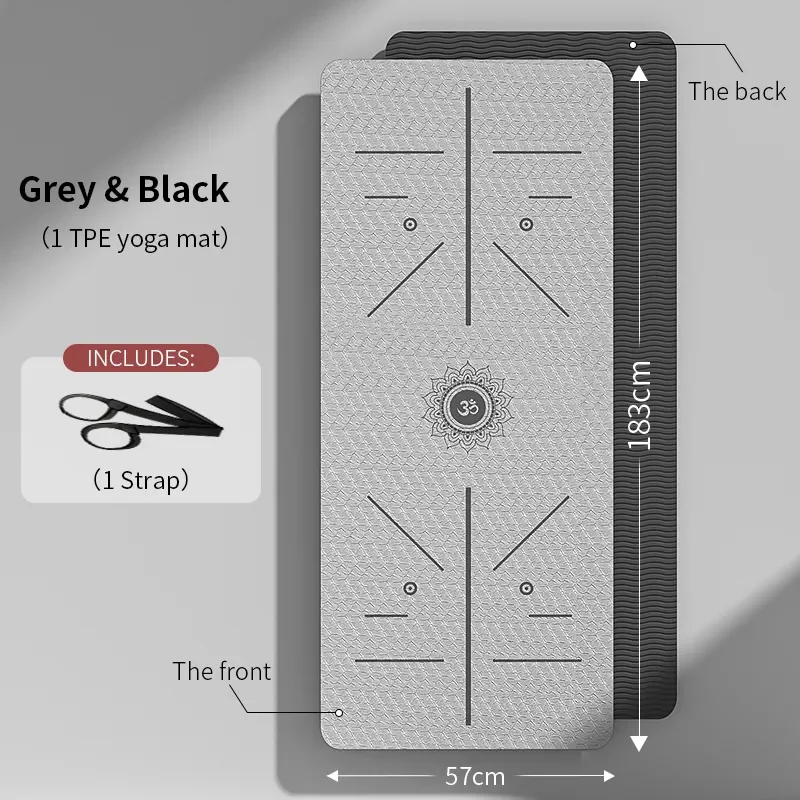 Non Slip Yoga Mat Eco Friendly - Image 10
