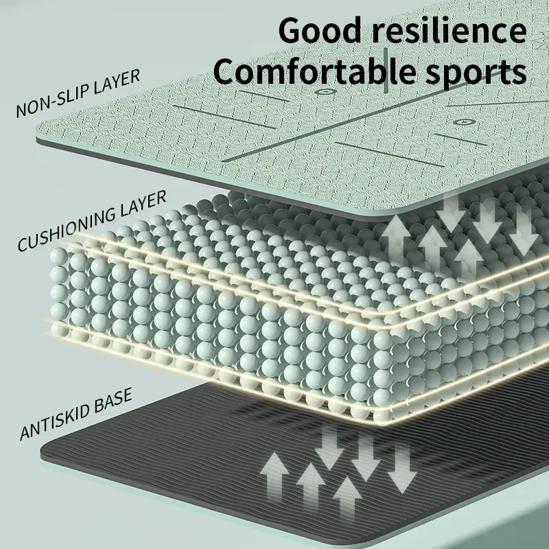 Non Slip Yoga Mat Eco Friendly - Image 5
