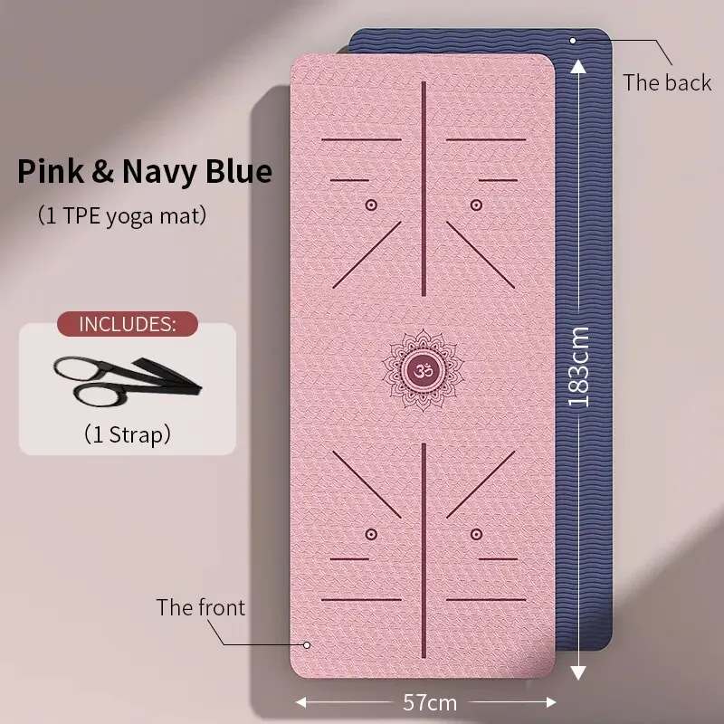 Non Slip Yoga Mat Eco Friendly - Image 7