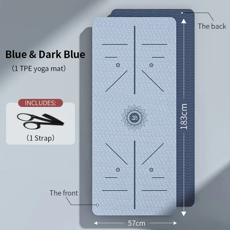 Non Slip Yoga Mat Eco Friendly - Image 8