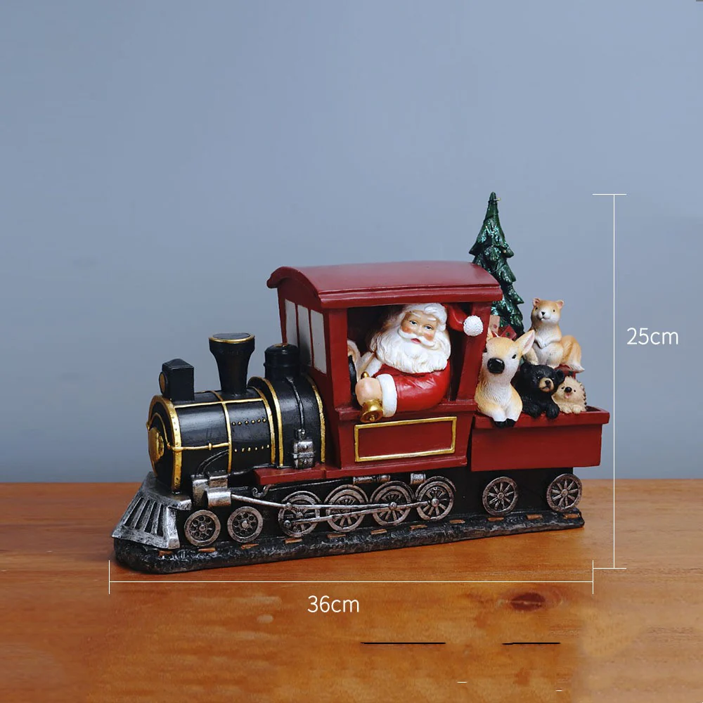 Nordic Christmas Resin Decorative Ornaments - Image 11