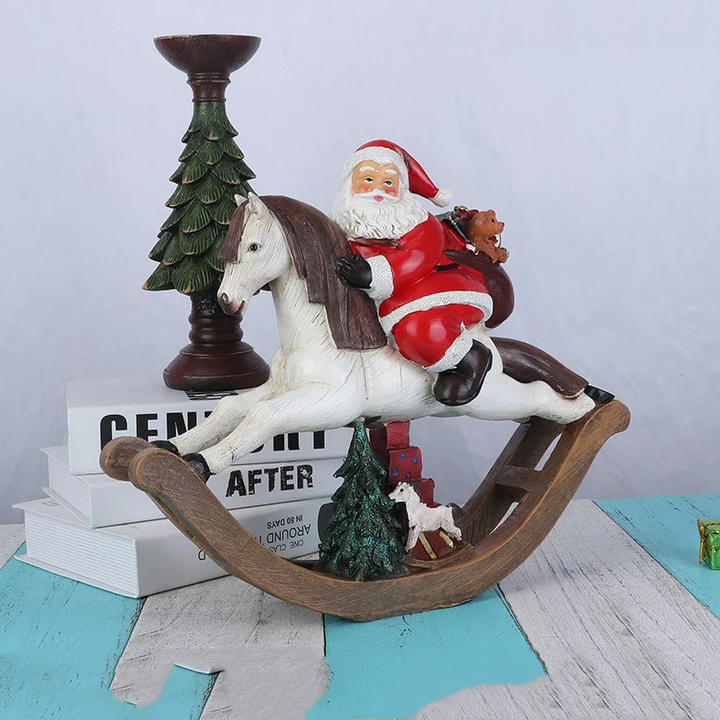 Nordic Christmas Resin Decorative Ornaments - Image 3