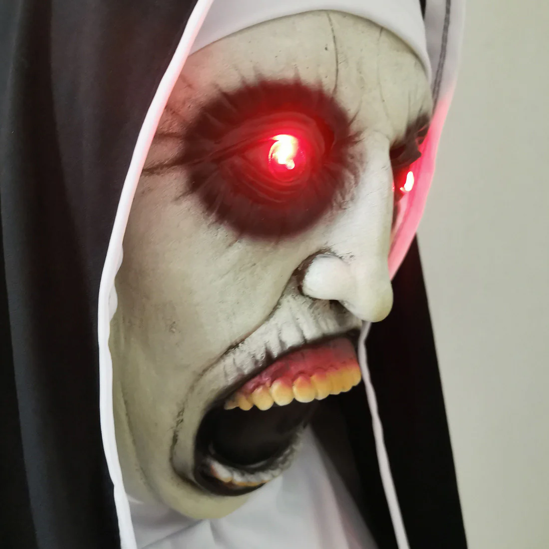 Nun Mask Halloween Ghost Horror Costume Played - Image 7