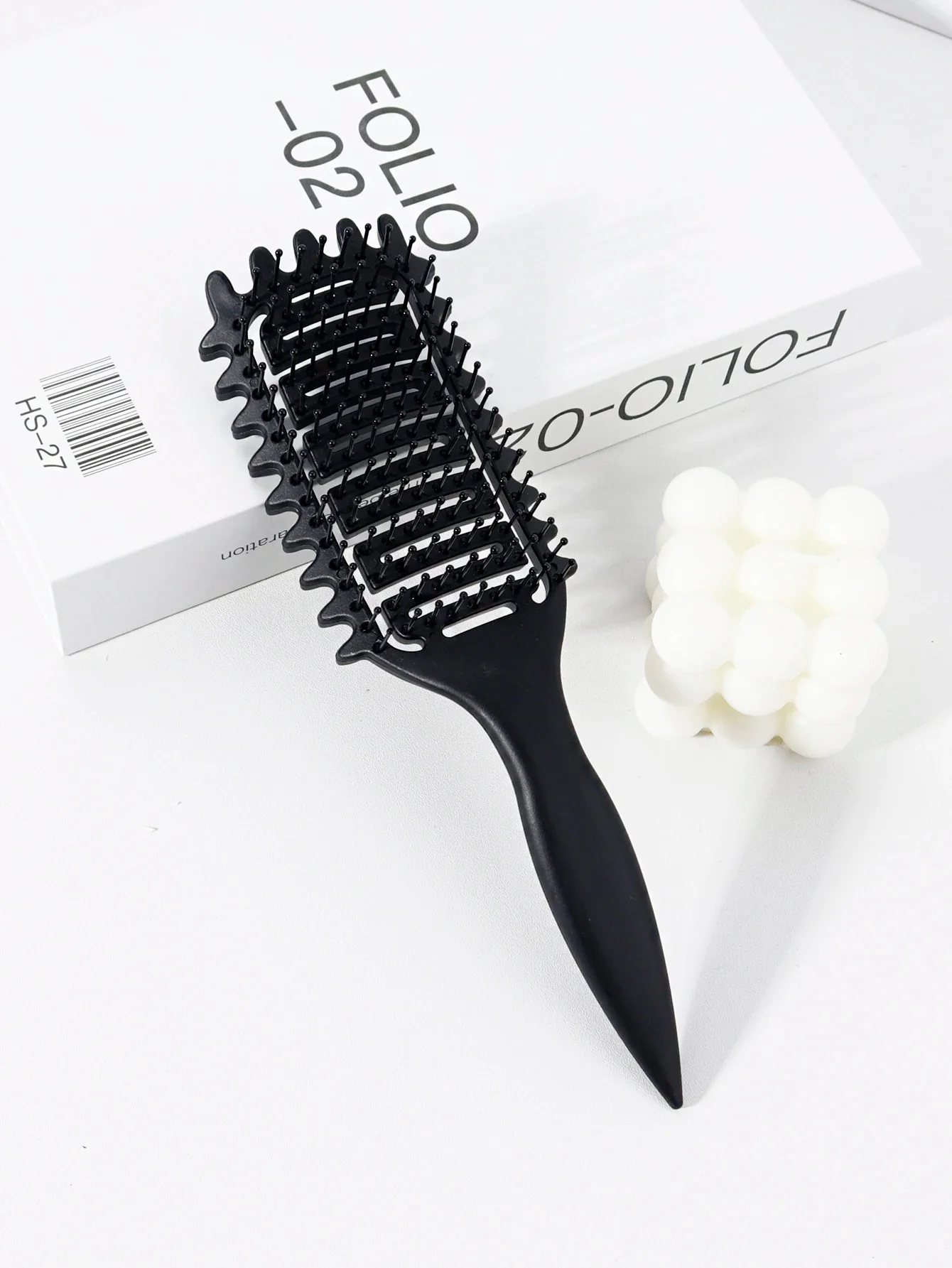 Nylon Bristle Hair Styling Brush - Image 3