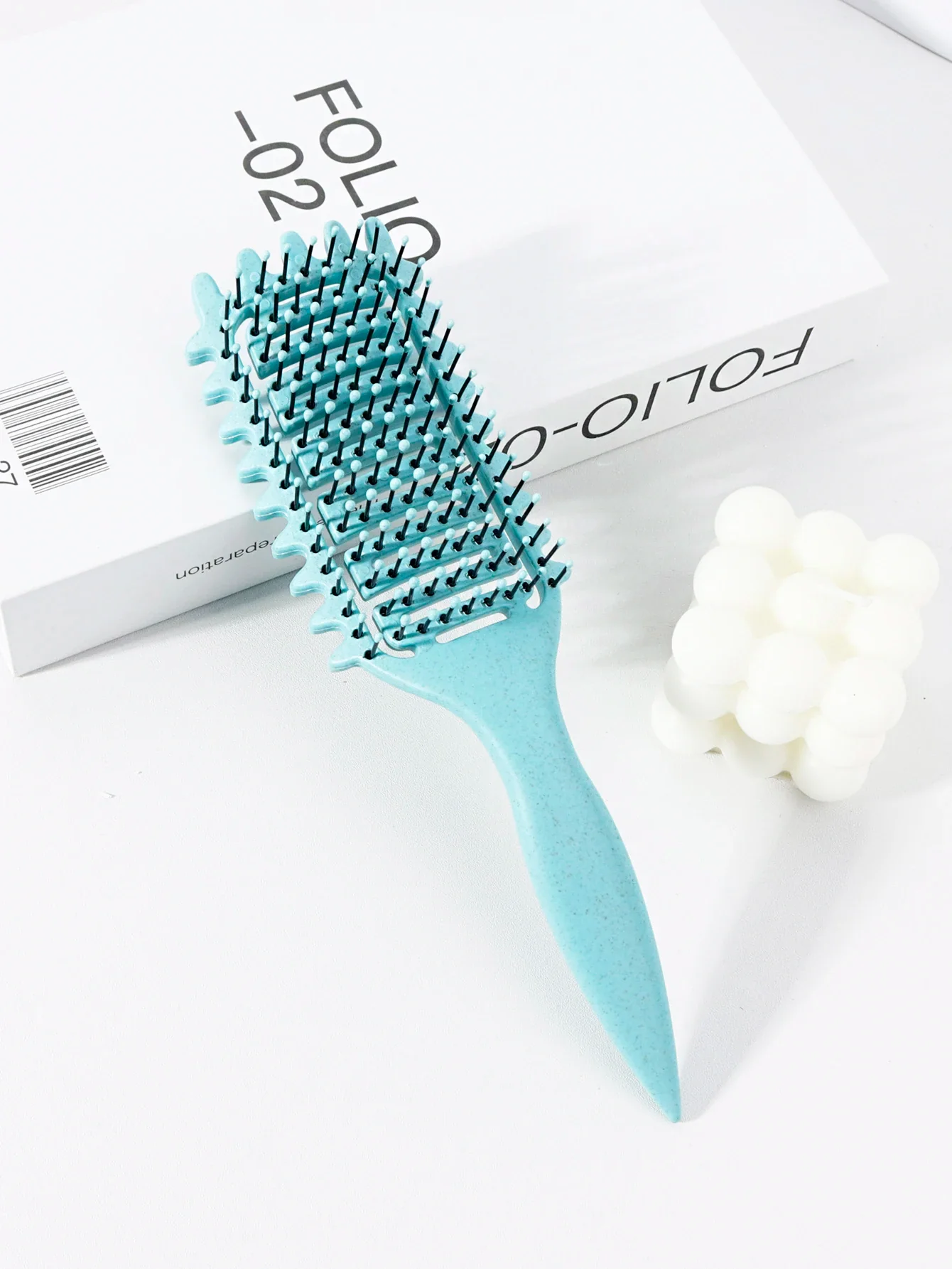 Nylon Bristle Hair Styling Brush - Image 5