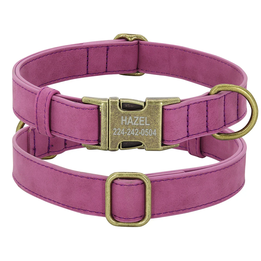 Personalised Leather Dog Collar and Lead Set - Image 20
