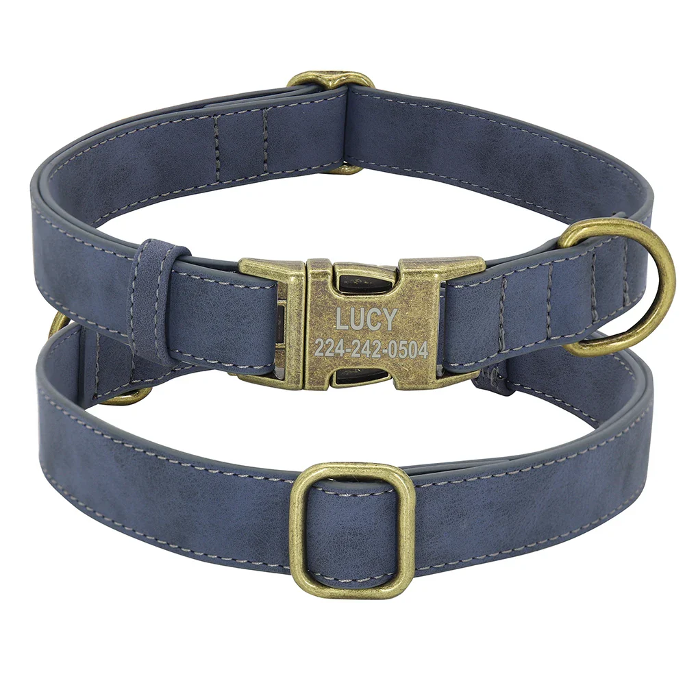 Personalised Leather Dog Collar and Lead Set - Image 25