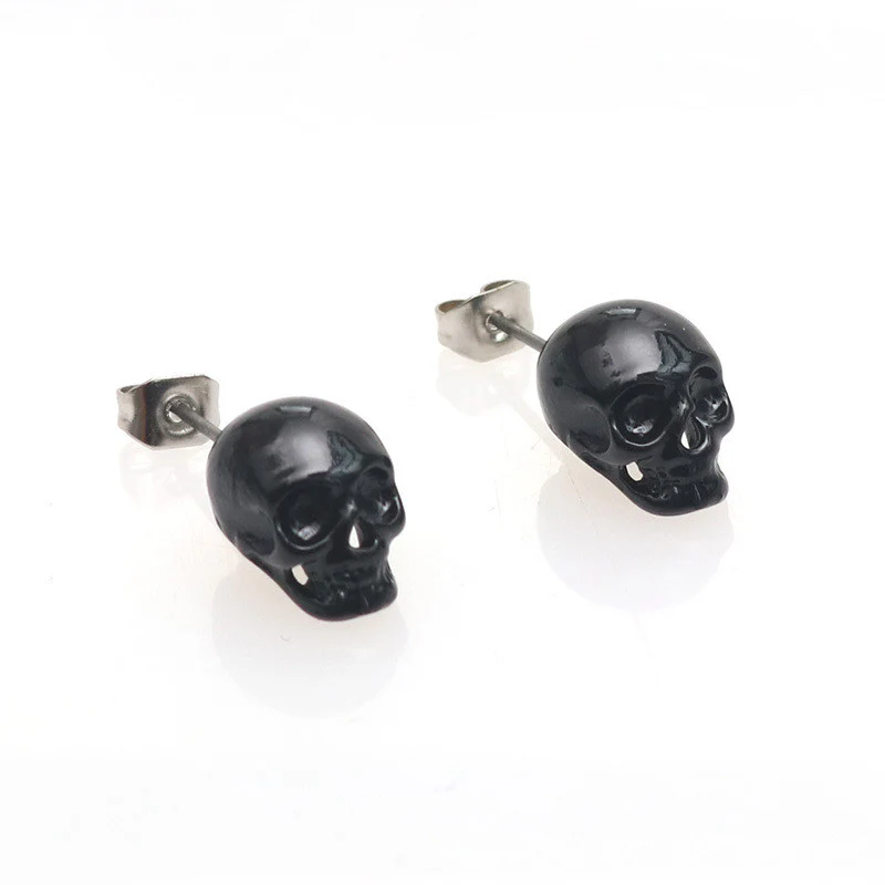 Personality Retro Skull Eardrops Earrings For Halloween - Image 4
