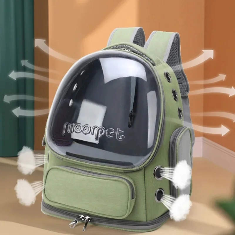Pet Cat Carrier Backpack – Outdoor Travel Bag for Cats & Small Dogs - Image 4