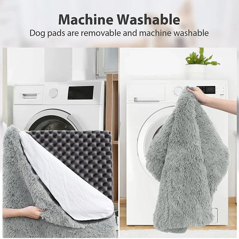 Plush Dog Bed Mat for Cats and Dogs - Image 5