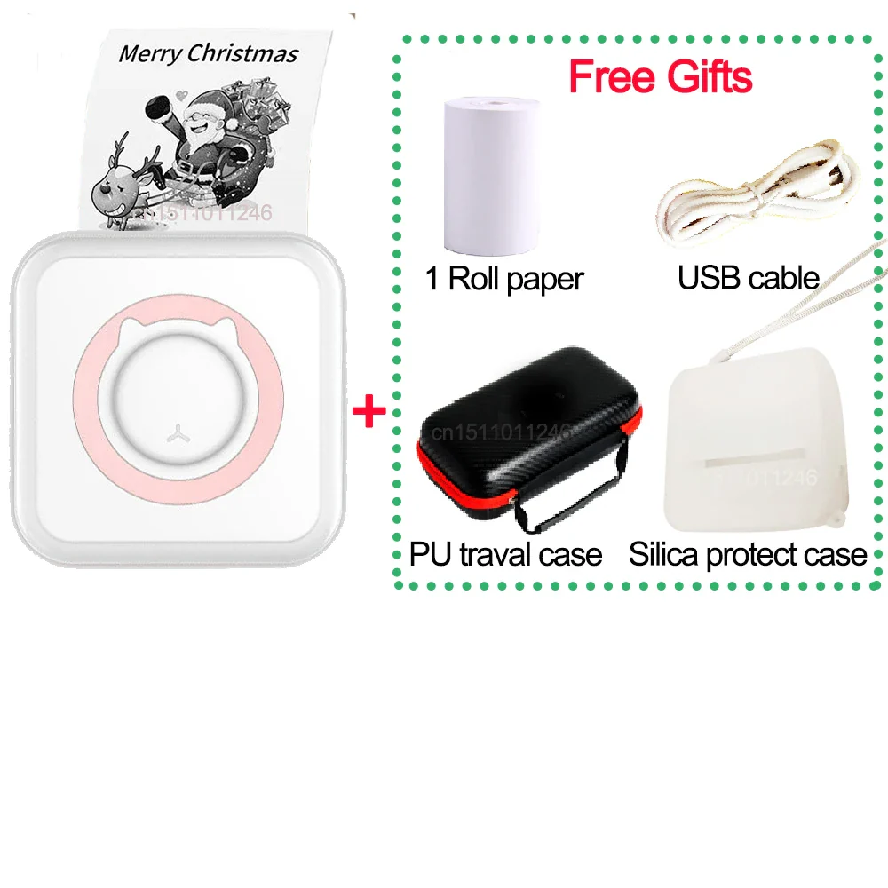 Pocket Thermal Printer – Bluetooth 200dpi with PU Travel Case - Image 15