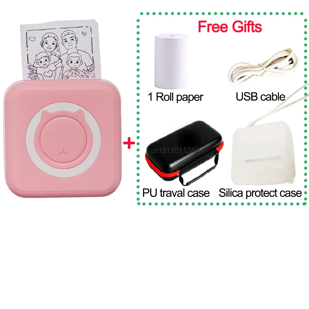 Pocket Thermal Printer – Bluetooth 200dpi with PU Travel Case - Image 17