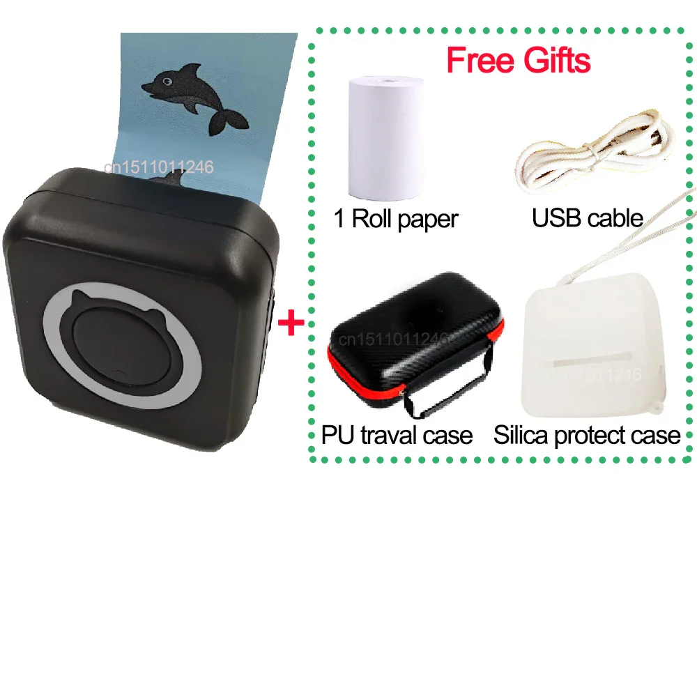 Pocket Thermal Printer – Bluetooth 200dpi with PU Travel Case - Image 18