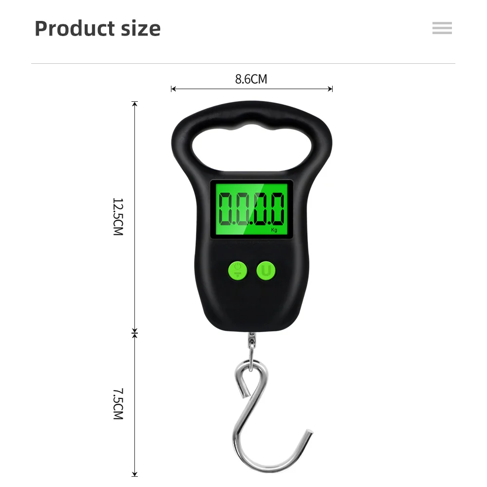 Portable Handheld Digital Luggage Scale - Image 2