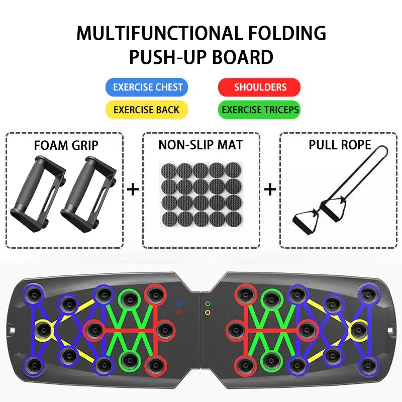 Portable Multifunctional Push-up Board Set - Image 9