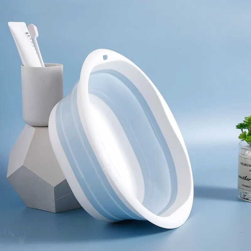 Portable Wash Basins Folding Laundry Tub Adult Baby Bath Basin Bathroom Kitchen Accessories Wash Basin - Image 3