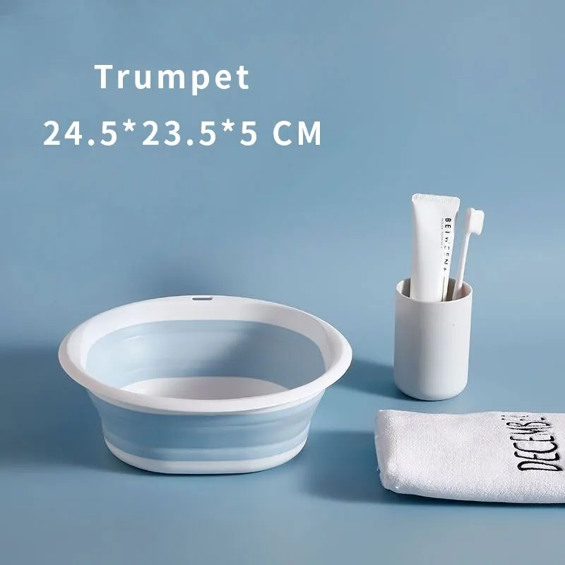Portable Wash Basins Folding Laundry Tub Adult Baby Bath Basin Bathroom Kitchen Accessories Wash Basin - Image 9