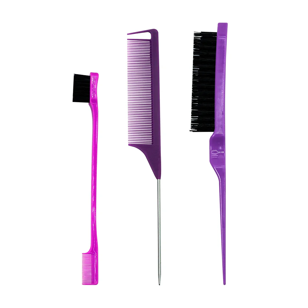 Pro Fine Tooth Rat Tail Comb/Set - Image 14