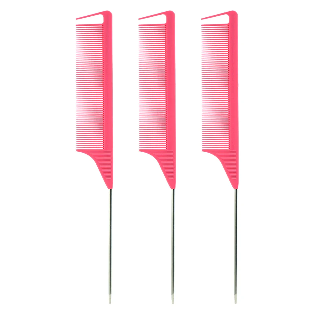 Pro Fine Tooth Rat Tail Comb/Set - Image 9