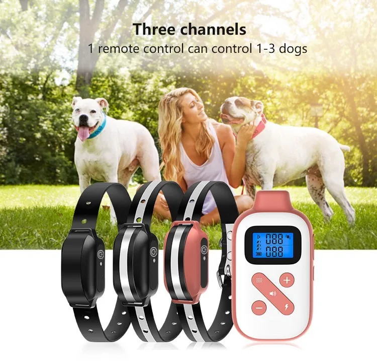 Professional Electric Dog Training Collar with 1000M Range - Image 10