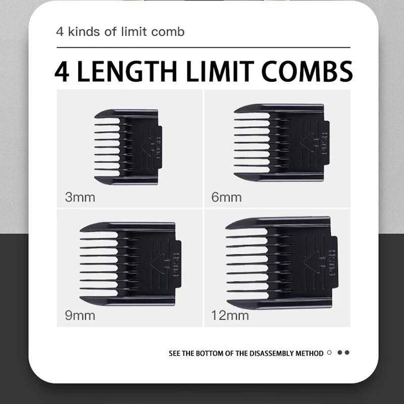 Professional Electric Pet Clipper Grooming Kit – Rechargeable Dog & Cat Hair Trimmer Set - Image 4