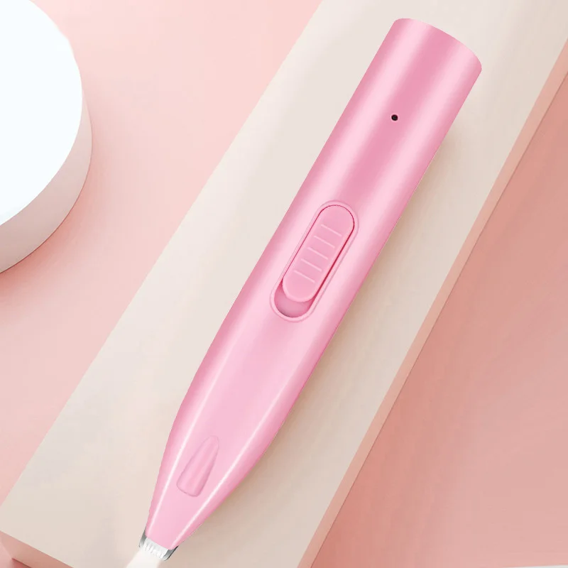Professional Pet Hair Trimmer with LED Light – Electric Dog & Cat Paw Grooming Clipper - Image 2