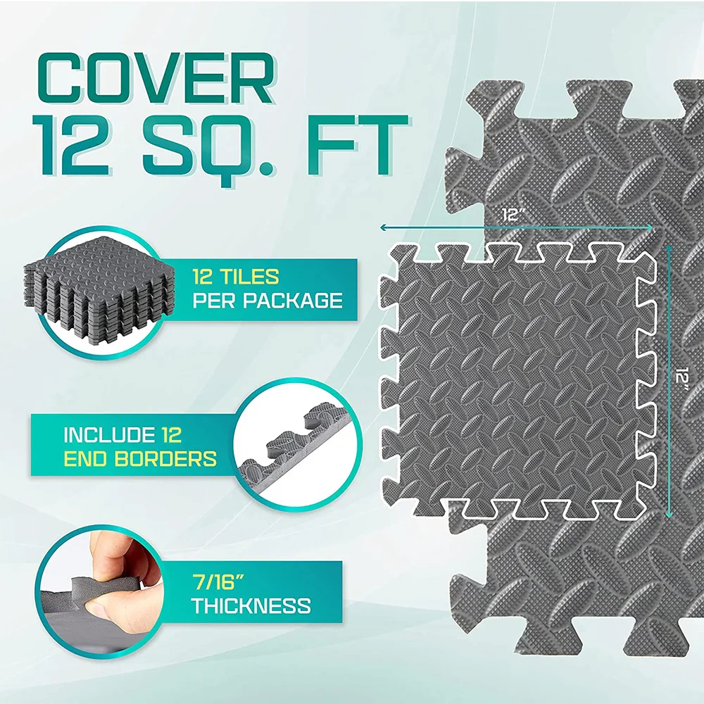 Puzzle Fitness Mat - Image 2