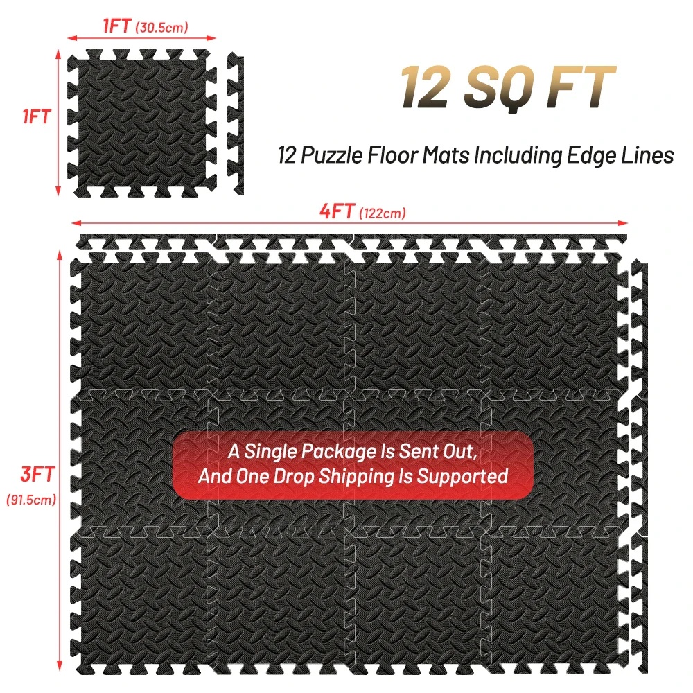 Puzzle Fitness Mat - Image 5