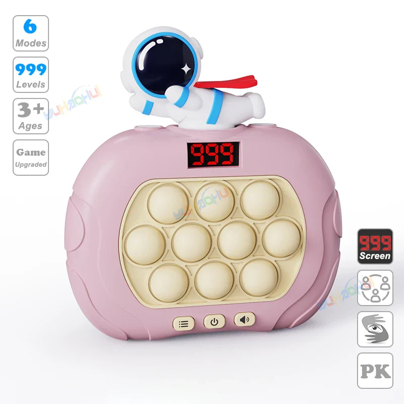 Quick Push Pop-Up Fidget Bubble Electronic Game - Image 10