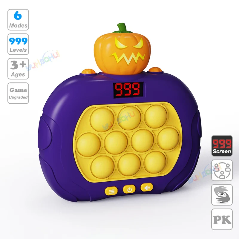 Quick Push Pop-Up Fidget Bubble Electronic Game - Image 12