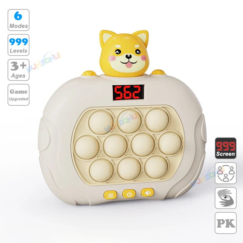 Quick Push Pop-Up Fidget Bubble Electronic Game - Image 14