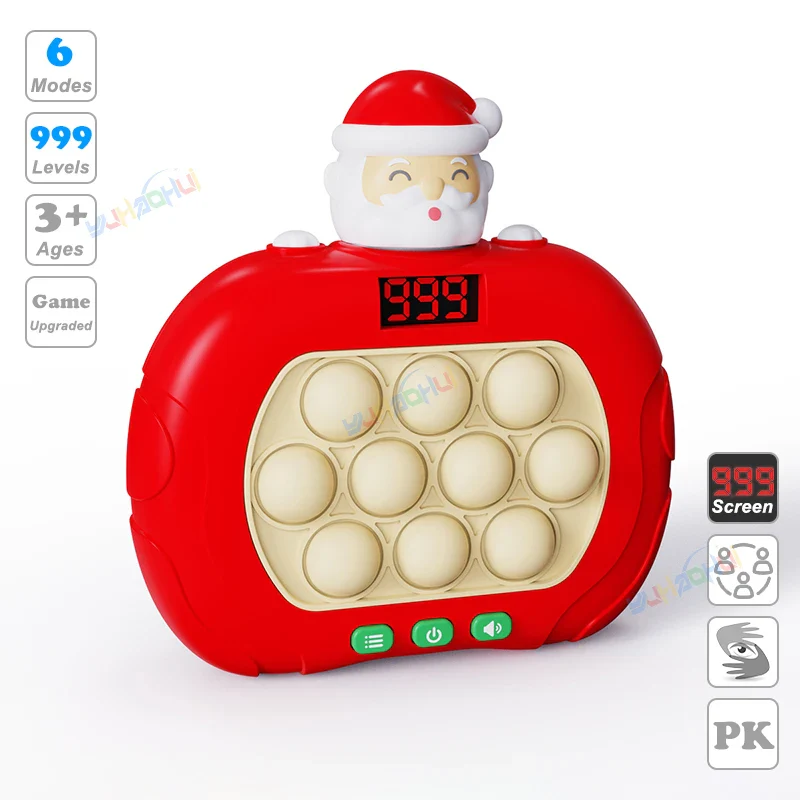 Quick Push Pop-Up Fidget Bubble Electronic Game - Image 15
