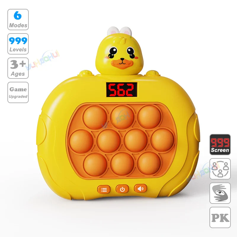 Quick Push Pop-Up Fidget Bubble Electronic Game - Image 16