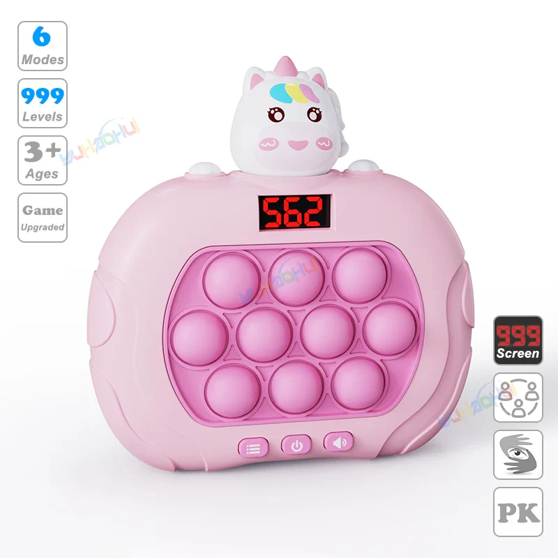 Quick Push Pop-Up Fidget Bubble Electronic Game - Image 17