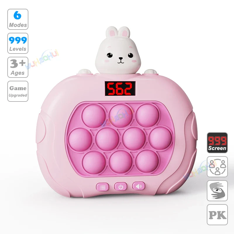 Quick Push Pop-Up Fidget Bubble Electronic Game - Image 19