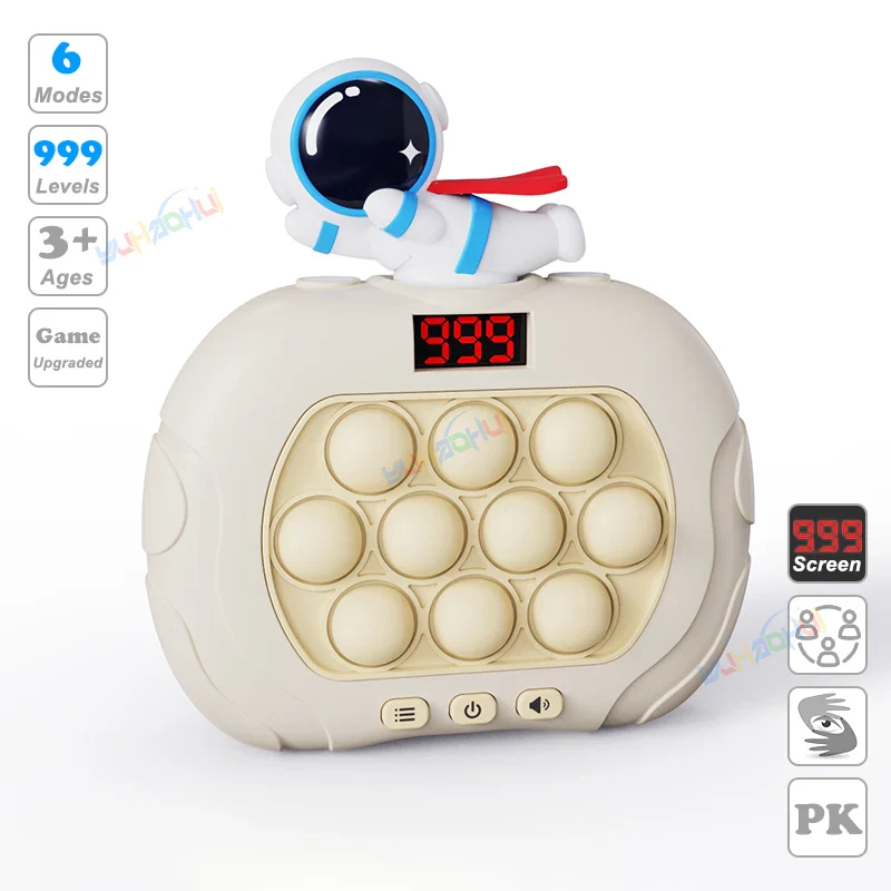 Quick Push Pop-Up Fidget Bubble Electronic Game - Image 9