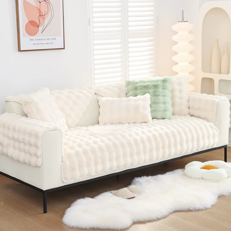 Rabbit Plush Lazy Sofa Cover - Image 2