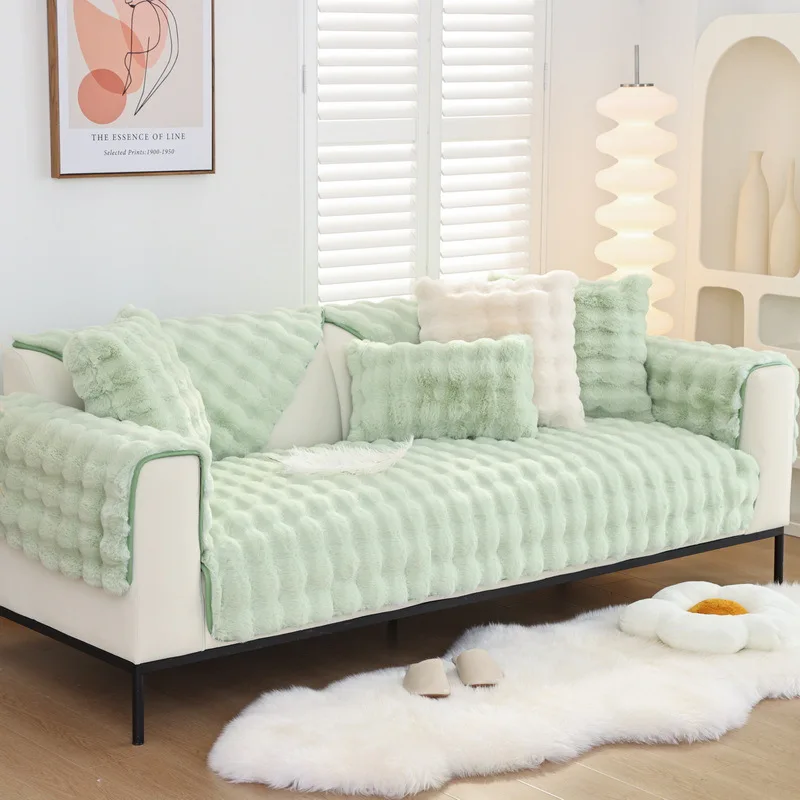 Rabbit Plush Lazy Sofa Cover - Image 9