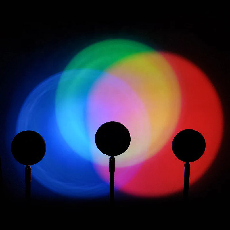 Rainbow Led Sunset Light Tuya APP Smart Control with Remote Controller - Image 2