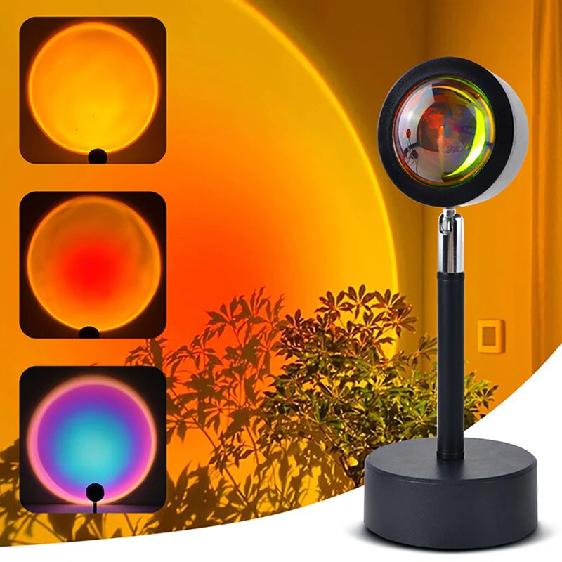 Rainbow Led Sunset Light Tuya APP Smart Control with Remote Controller - Image 5